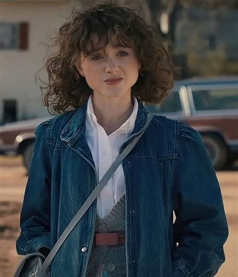 nancy denim jacket Stranger Things